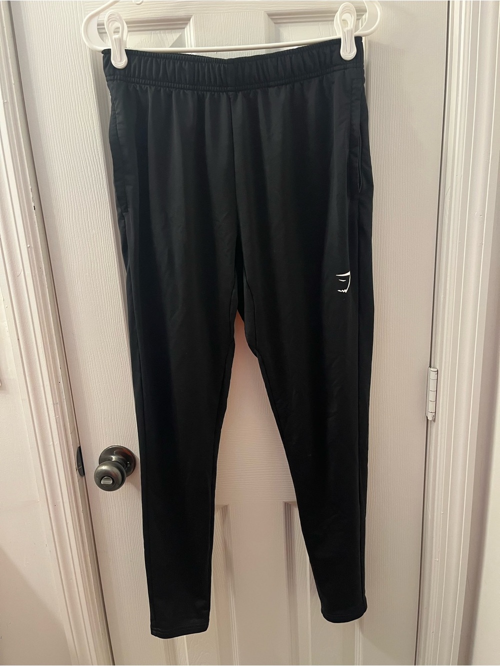 Gymshark Arrival Slim Fit Joggers Black Mens Size Small GMBT4173